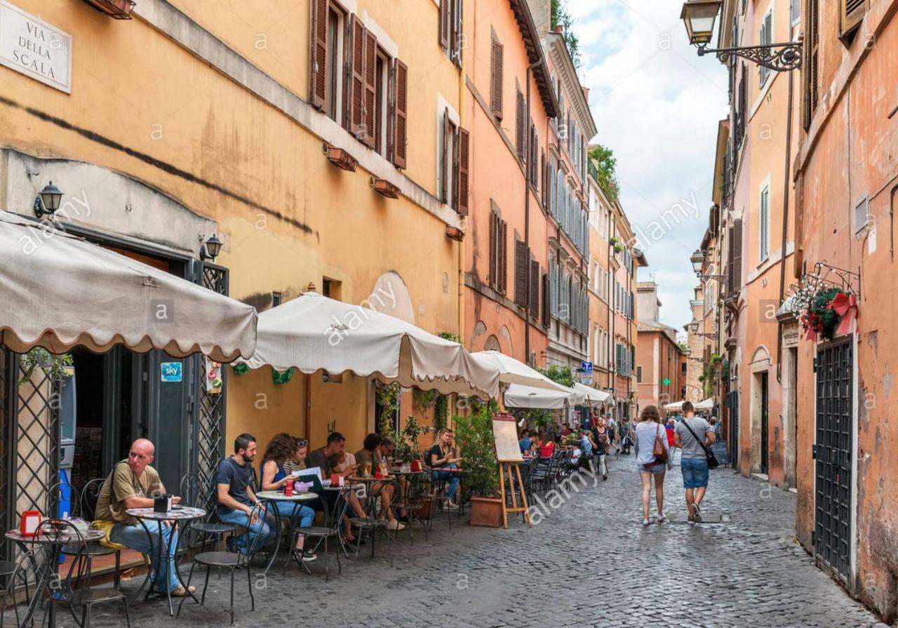 Trastevere - La Scala Bookwedo Lägenhet Rom Exteriör bild